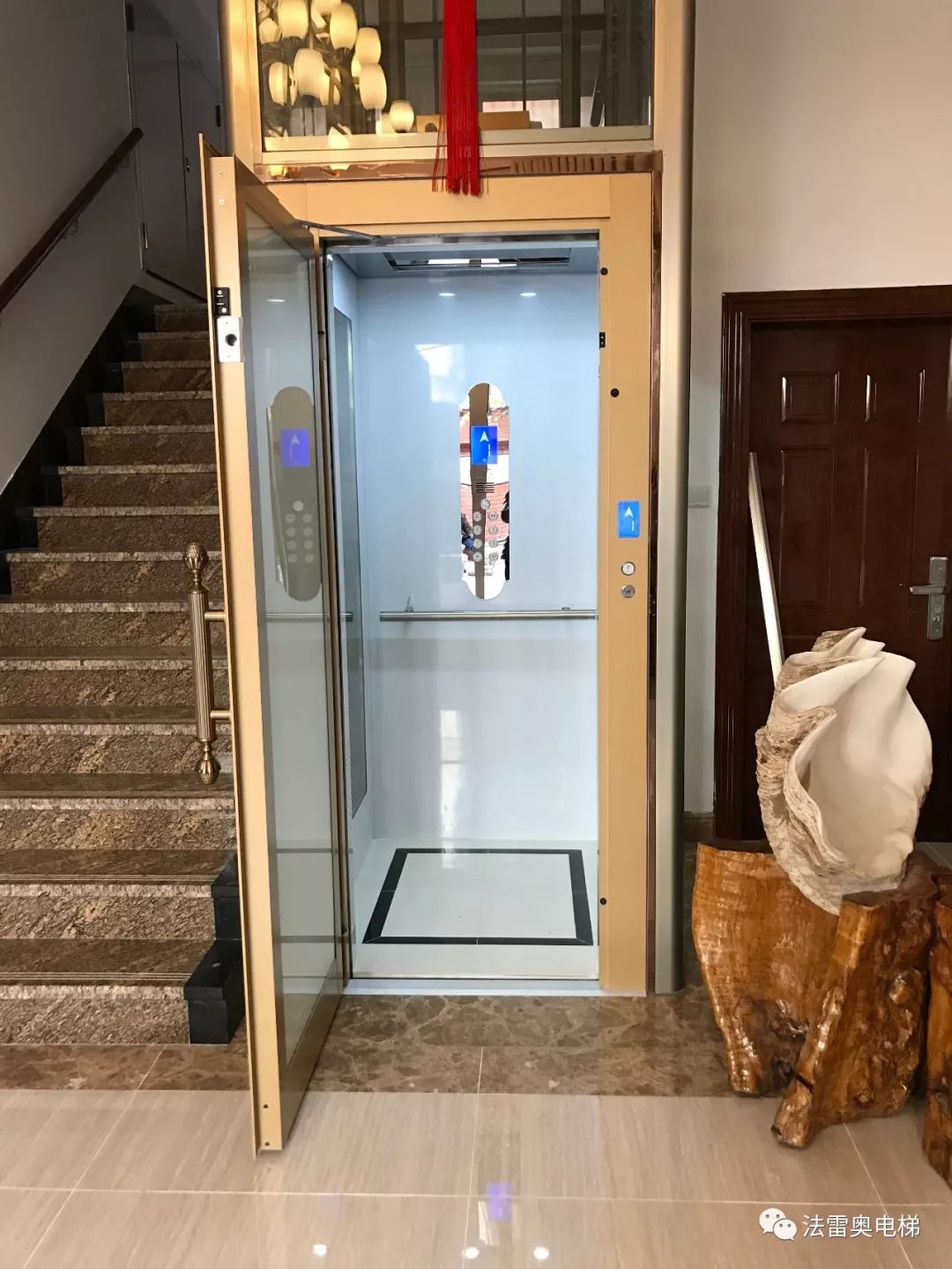 法立奧家用別墅電梯