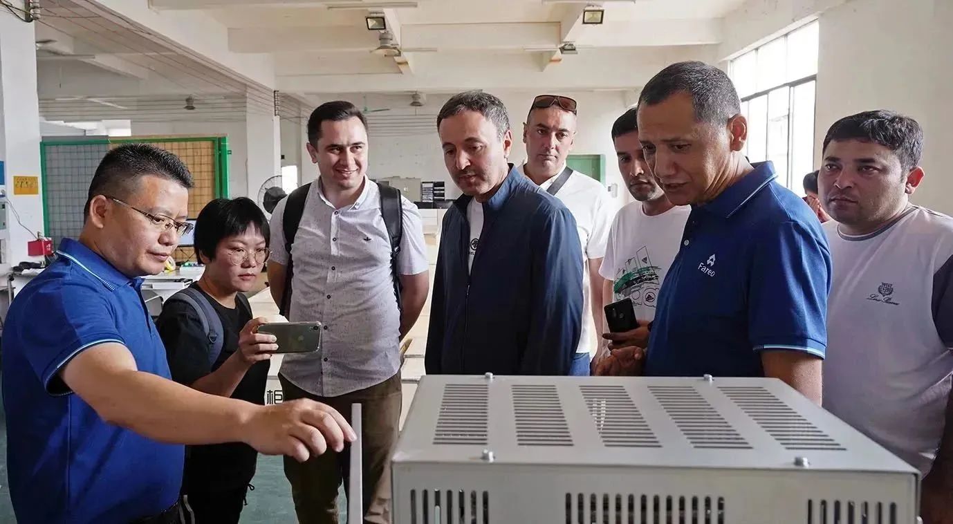 塔吉克斯坦考察交流團參訪法立奧電梯