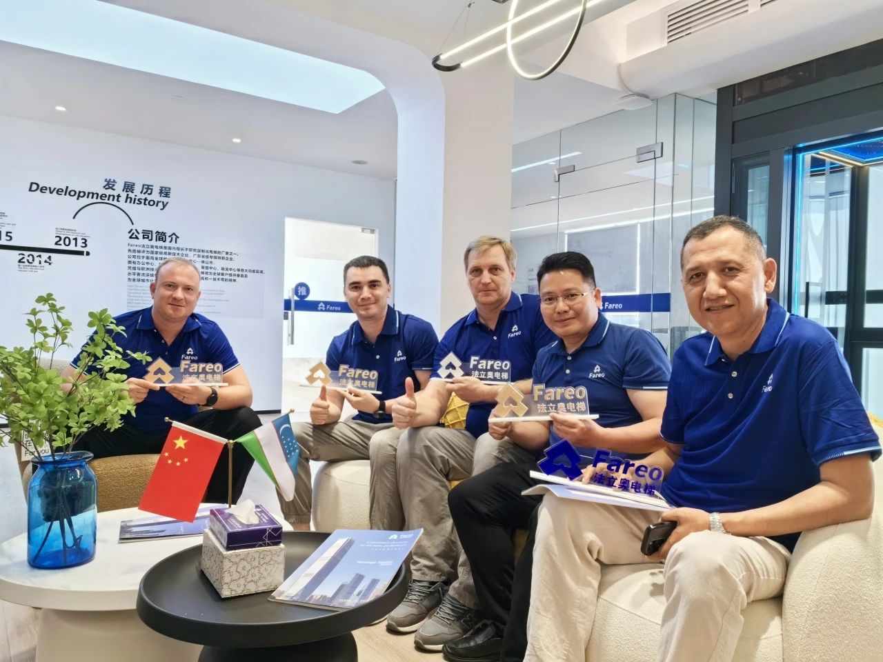世界品質中國制造，海外骨干團隊到法立奧電梯考察交流