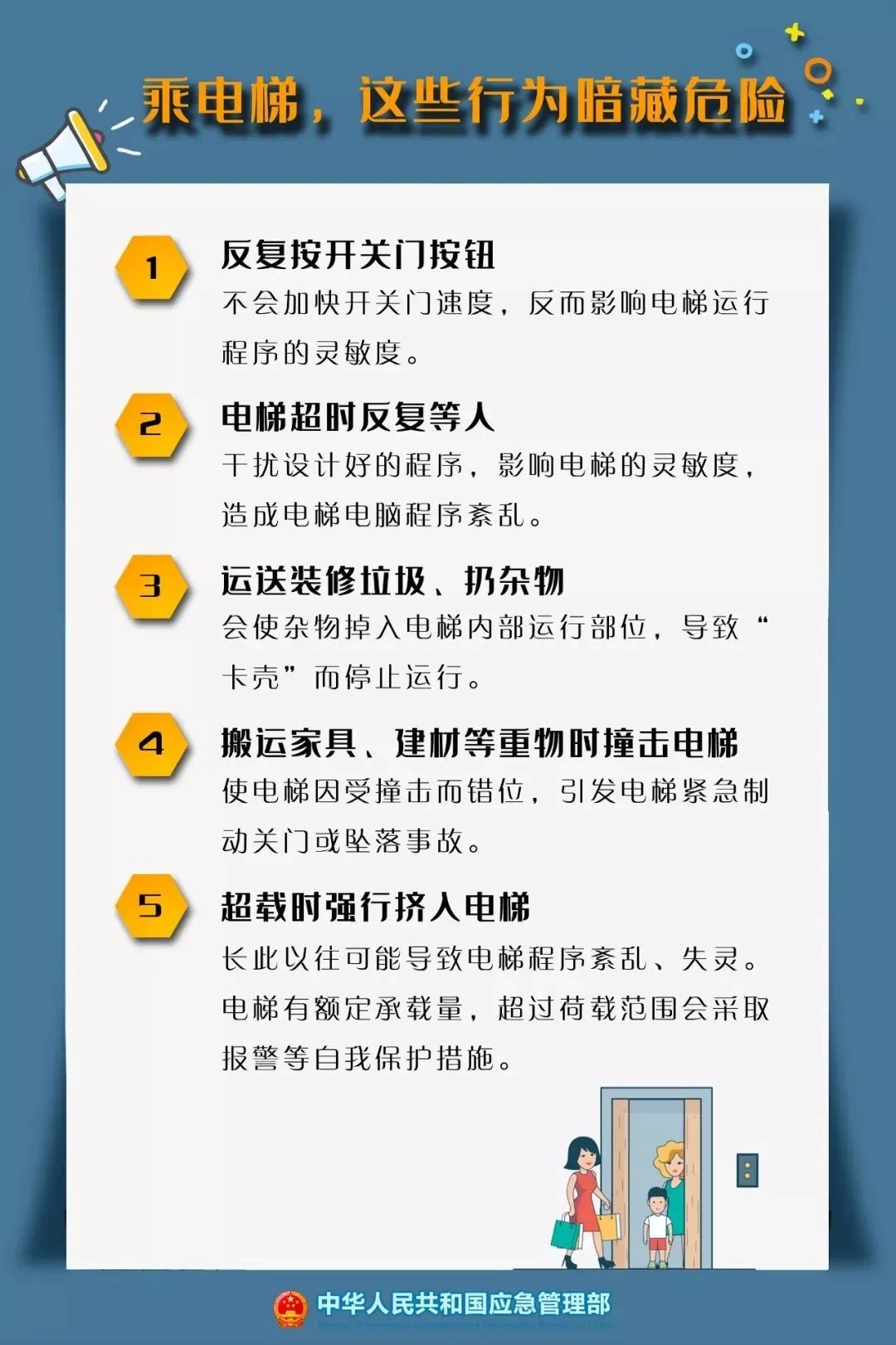 安全乘梯知識