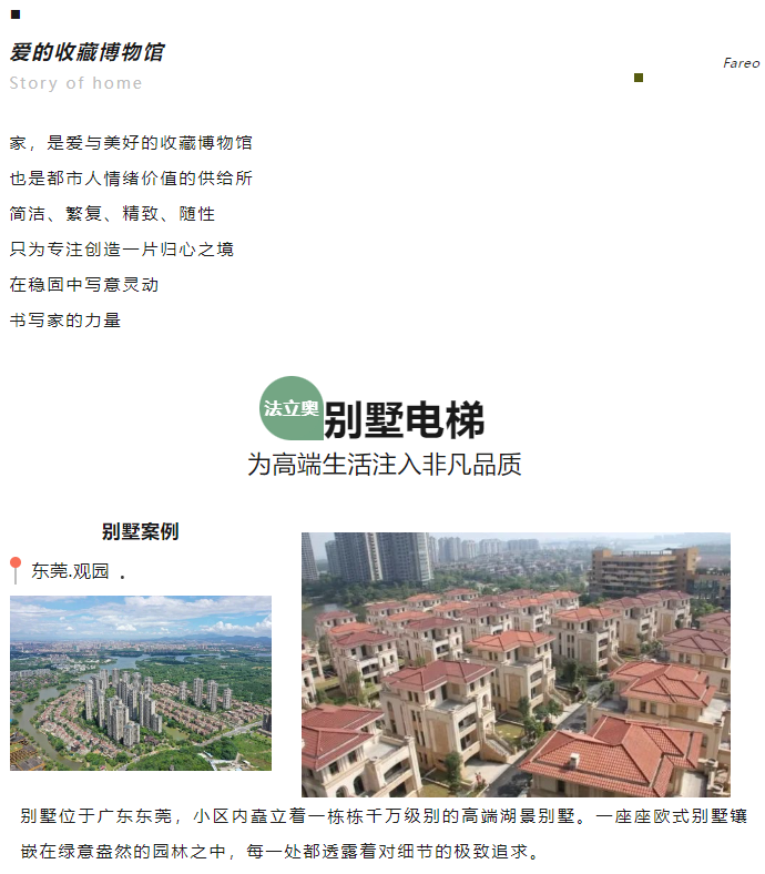 觀光別墅電梯